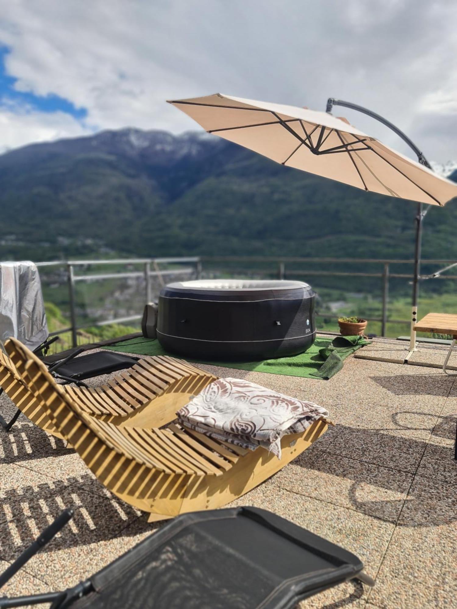 Casa Vacanze La Ca Del Cunfec Sondrio Exterior foto